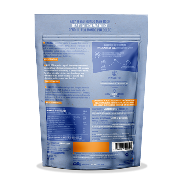 Xilitol – Endulzante 250gr - Imagen 2